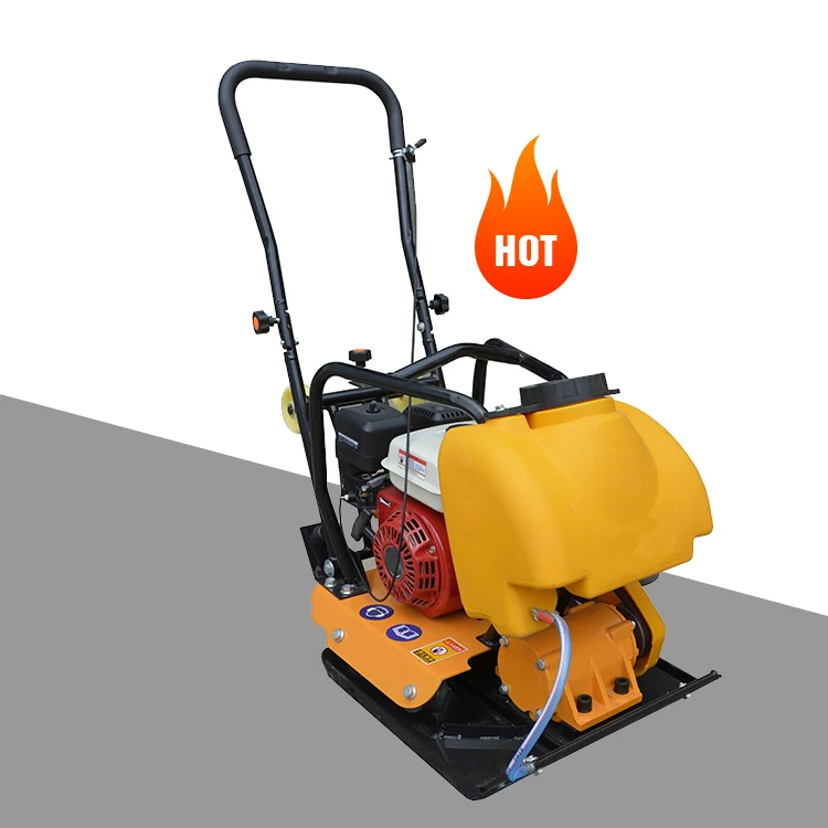 Professional Factory 6.5hp Diesel Gasoline Heavy Soil Vibrating Plate Compactor with China Domestic Engine