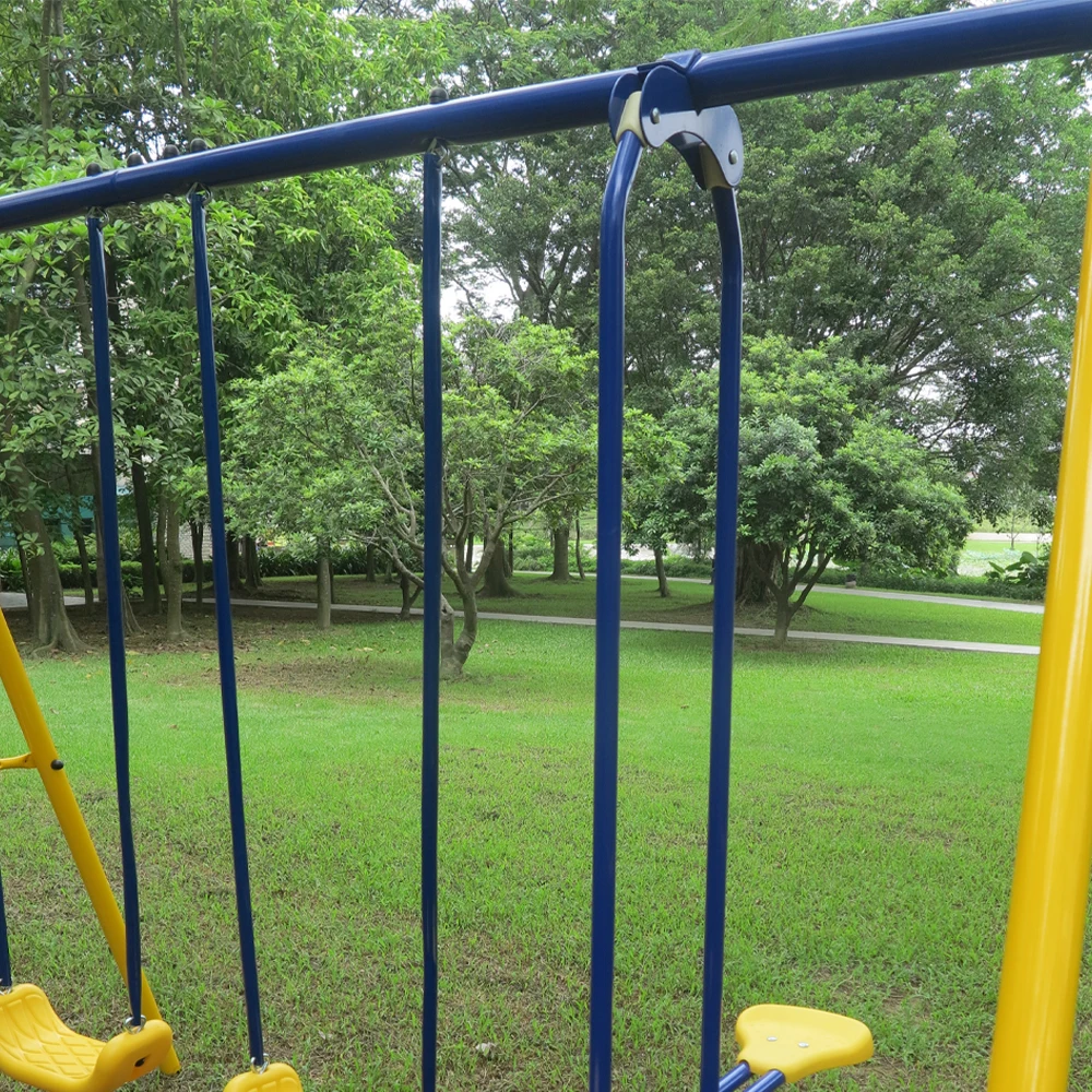 TUV Certification Factory Direct Supply Easy Assembly Swing Sets Playground Outdoor Kids