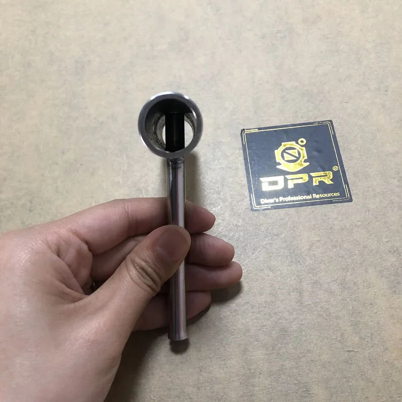 DPR Brand Standard Size 316 stainless steel speargun T bar insertion tool for wishbone spearfishing underwater hunting
