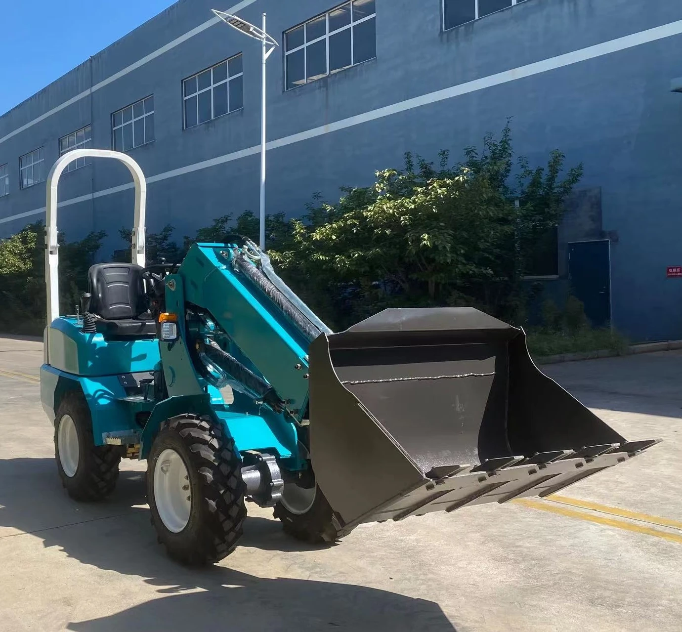 TOHO EPA CE Articulated Compact Small Forklift telescopic Mini Telehandler Wheel loader Mini