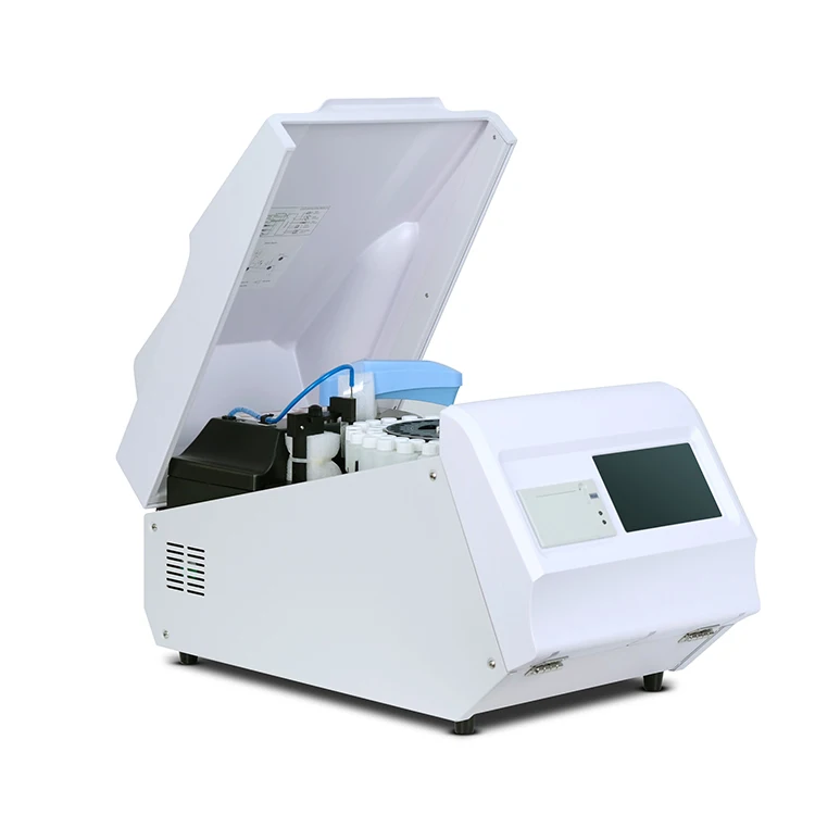 Veterinary Portable Mini Fully Auto Chemistry Analyzer Animal Blood Biochemistry Analyzer