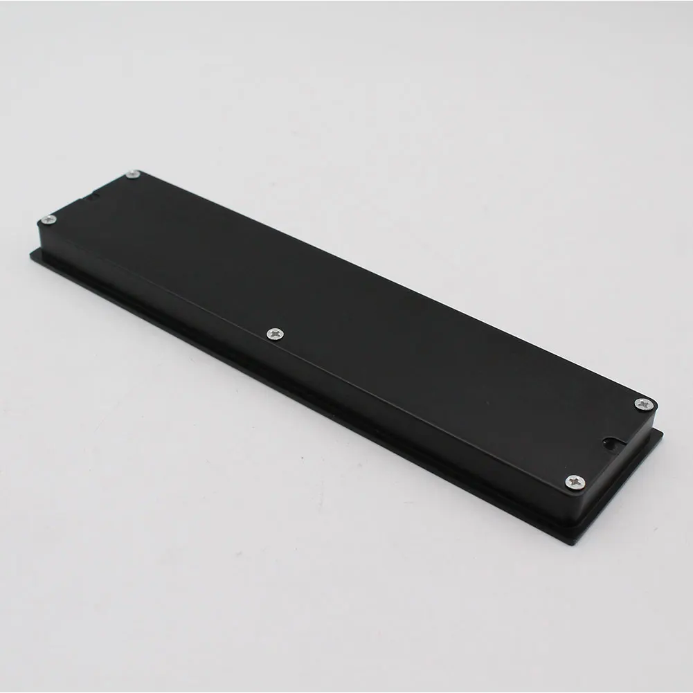 Classic Kitchen Handles Kitchen Door Knobs Hot Specials Minimalist Rectangular Handle, Zinc Alloy Modern Embedded 128mm Black