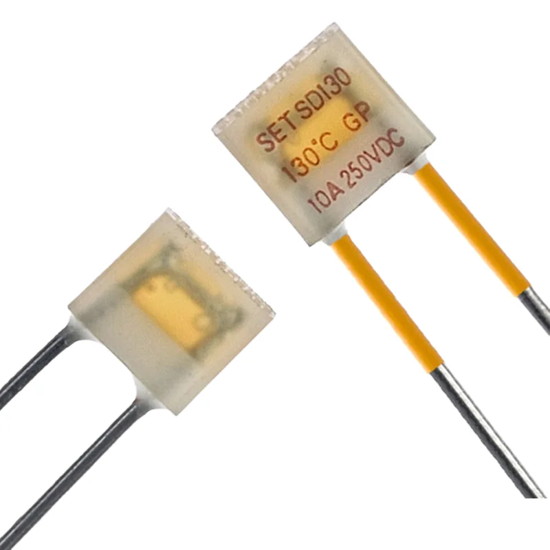 102 degrees to 150 degrees Radial installation Thermal Fuse 10A 125VDC temperature fuse  10A 125V Thermal Fuse