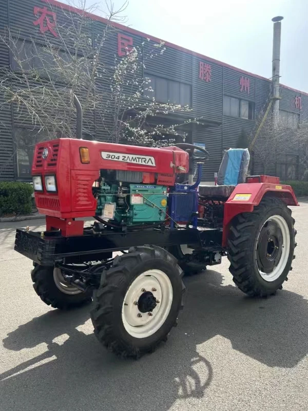 30HP 22KW Engine Hc304 Single Cylinder Medium-Sized Dual-Use Multifunctional Tractor for Paddy Fields, Agricultural Plow Machine