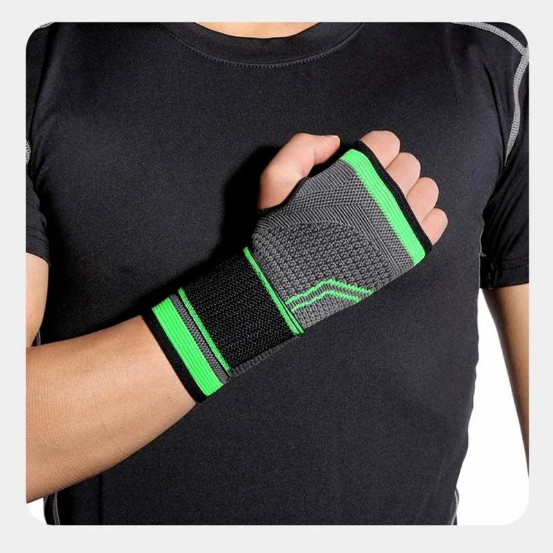 3D Weaving Pressurized High Elastic Bandage Fitness Yoga Wrist Palm Support Gym Palm Pad Protector