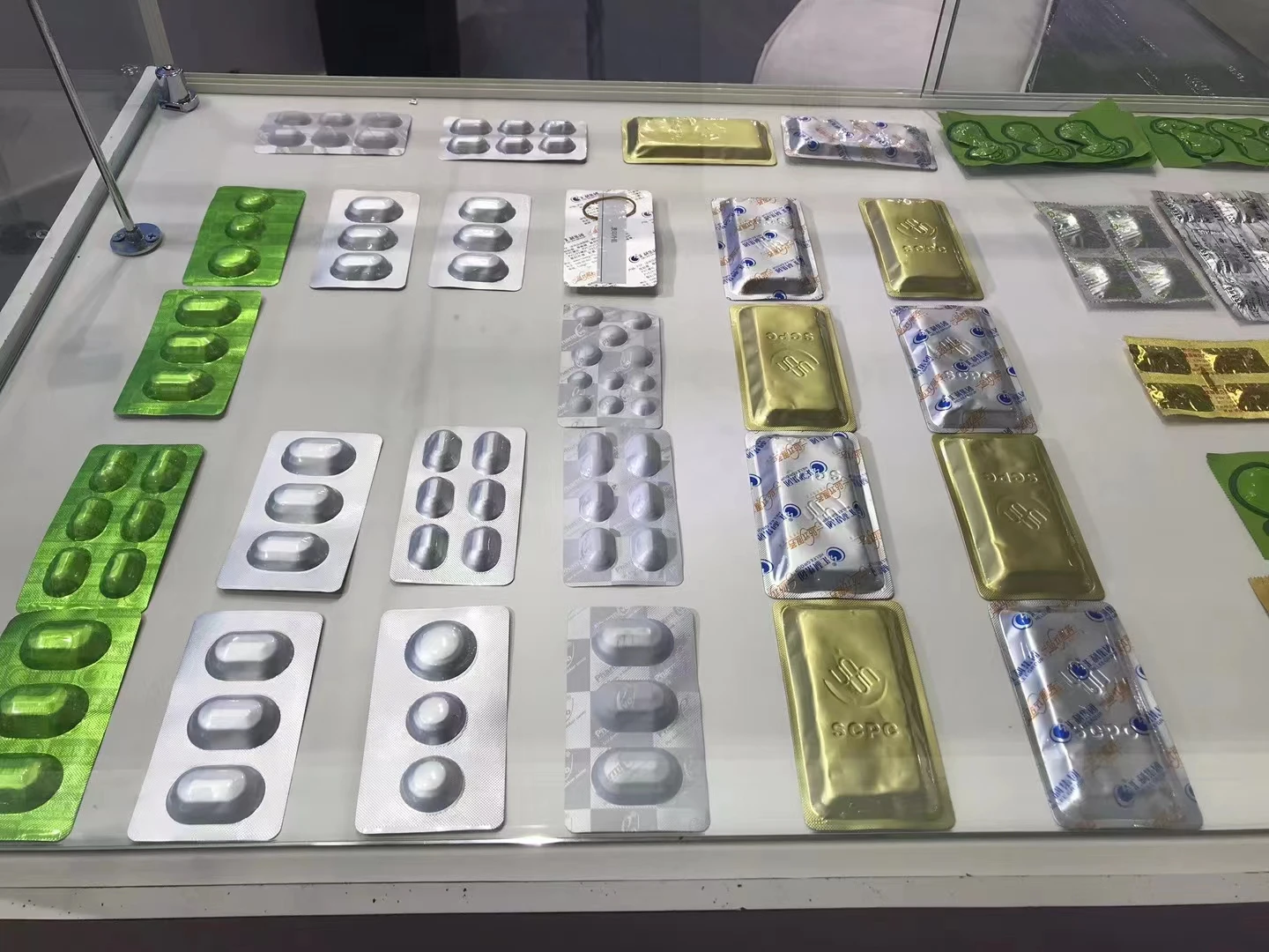 PTP pharmaceutical aluminum foil Packaging foil Custom Printing OP/AL/VC Medicinal Aluminum Foil