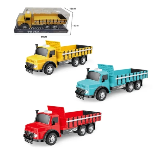 6 wheels Sliding Plastic transport truck toy