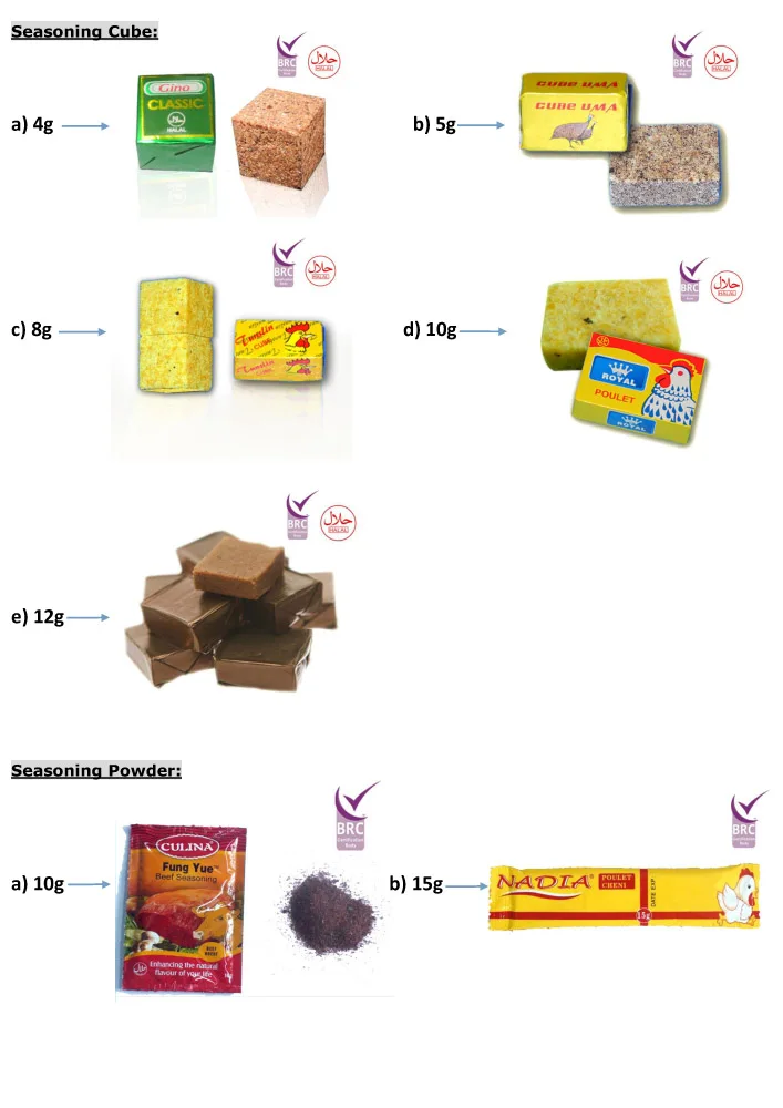 QWOK Bouillon Cube 10g 4g Chicken Flavor Seasoning Cube for Healthy Cooking Fragrance Cube for Cooking