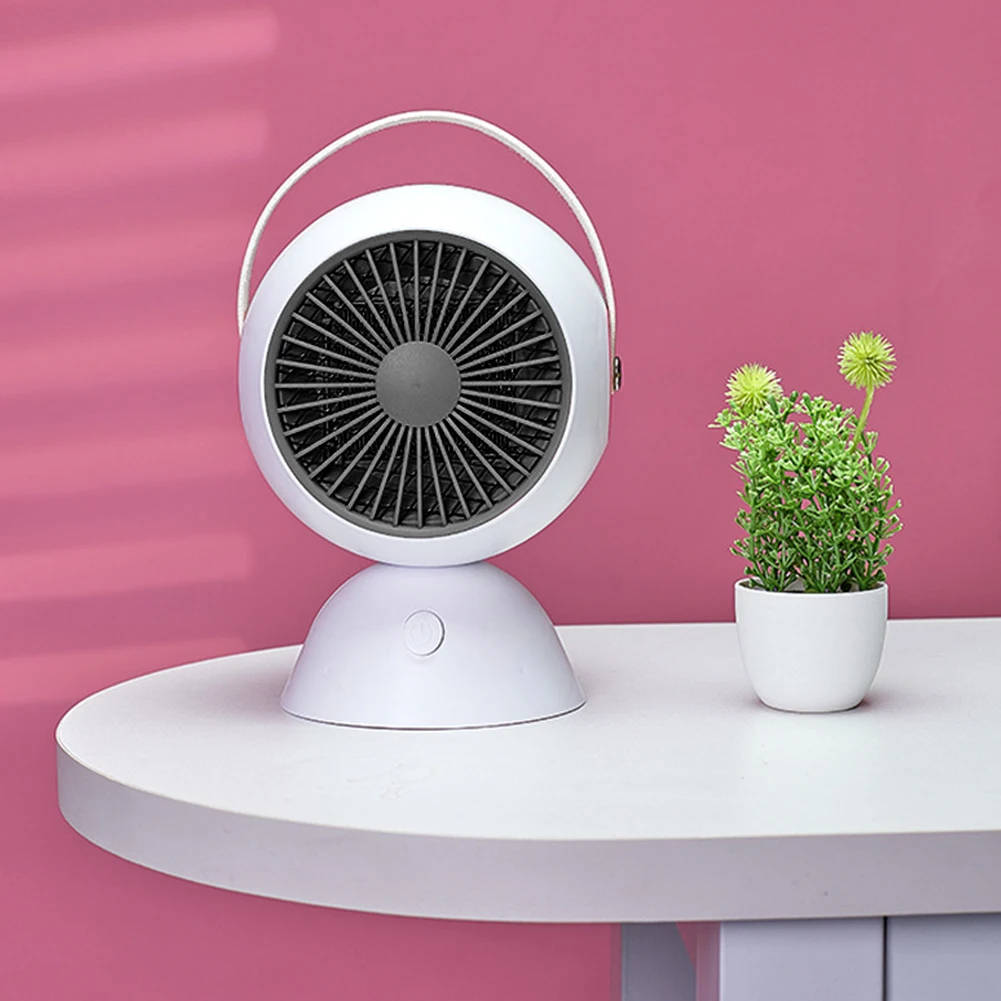 Smart Home Bathroom Space, Desk Top Plug In Air Heating Fan Wall Mounted Mini Portable Ceramic Ptc Electric Heater/