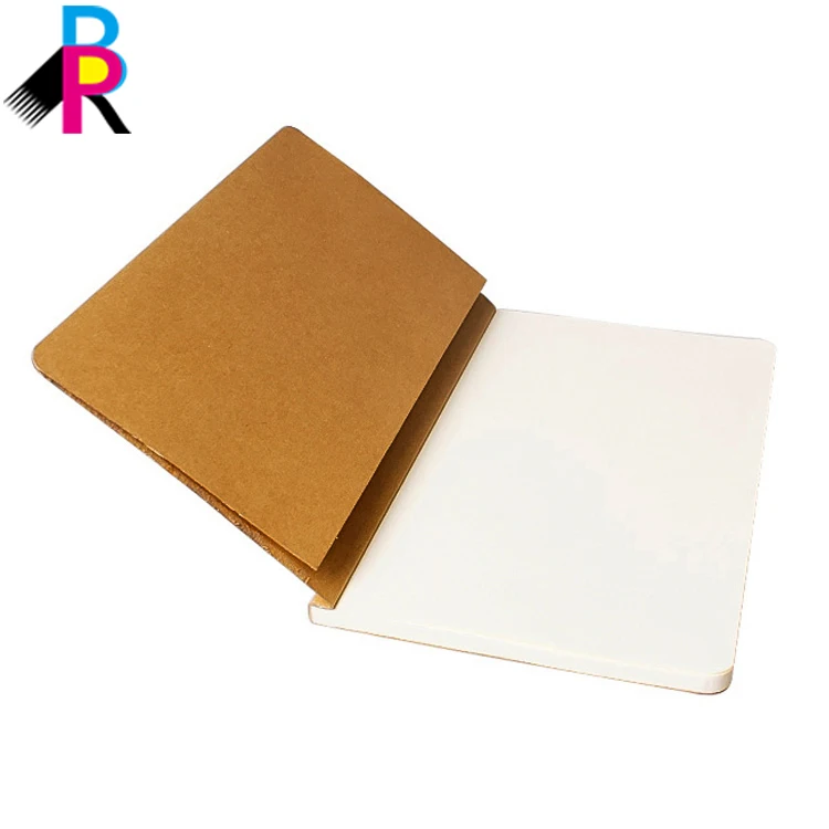 Custom Luxury  Kraft Paper School A4 Mini Pocket Diary Notebook