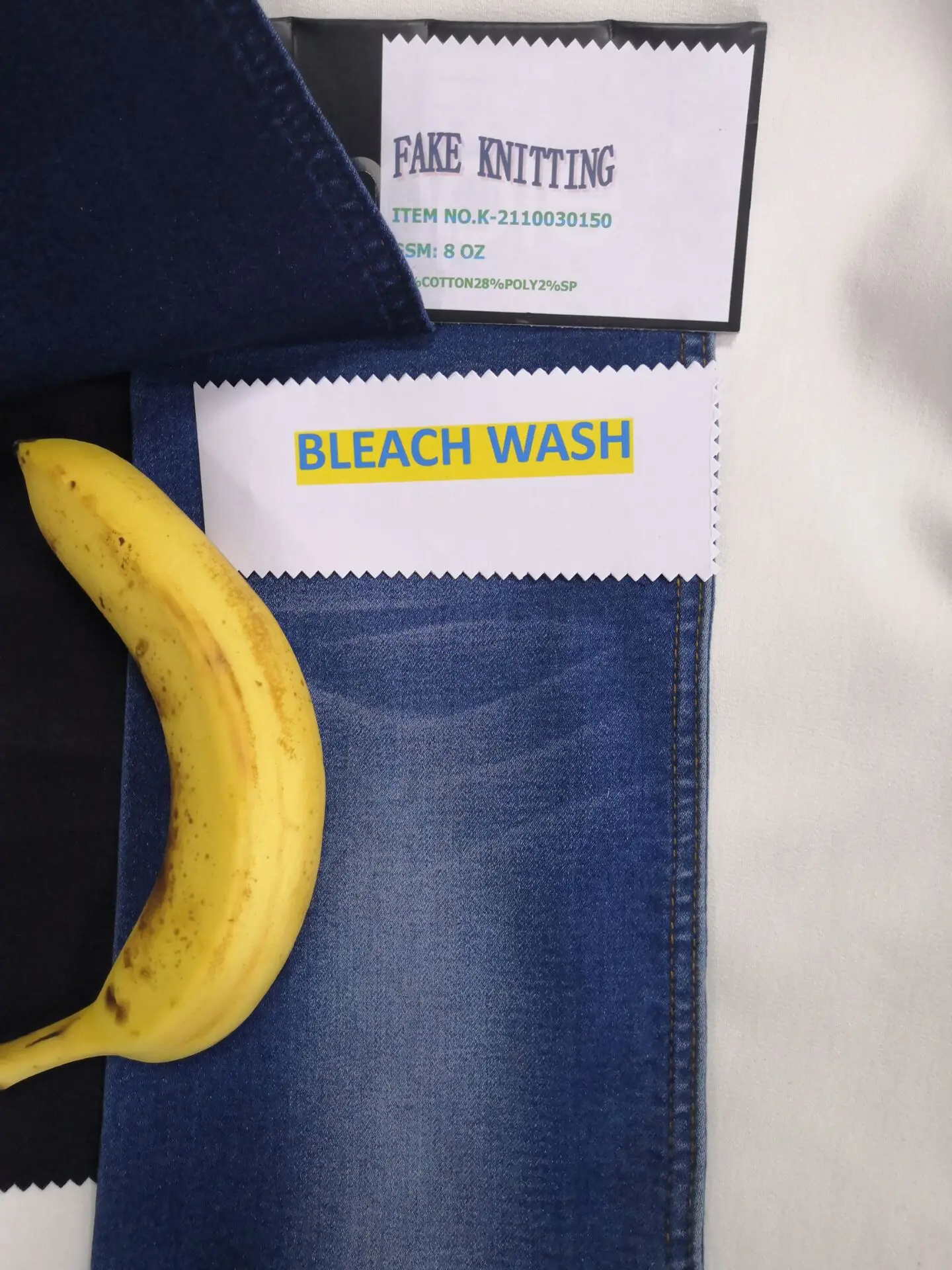 72%Cotton 26%Poly 2%Spandex Stretch Denim Fabric Textile Fabric For Bell Bottom Jeans