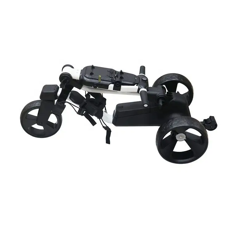 Hot Selling Foldable Golf Trolley Electric Remote Control 3 Wheel Golf Trolley Electric Lithium