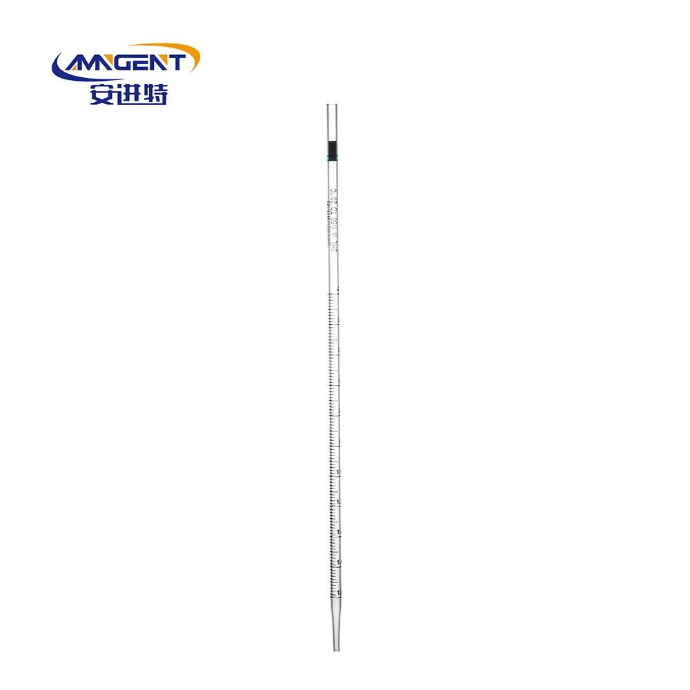 AMNGENT medical lab  DNase/RNase free polystyrene serological pipette 25 ml capacity