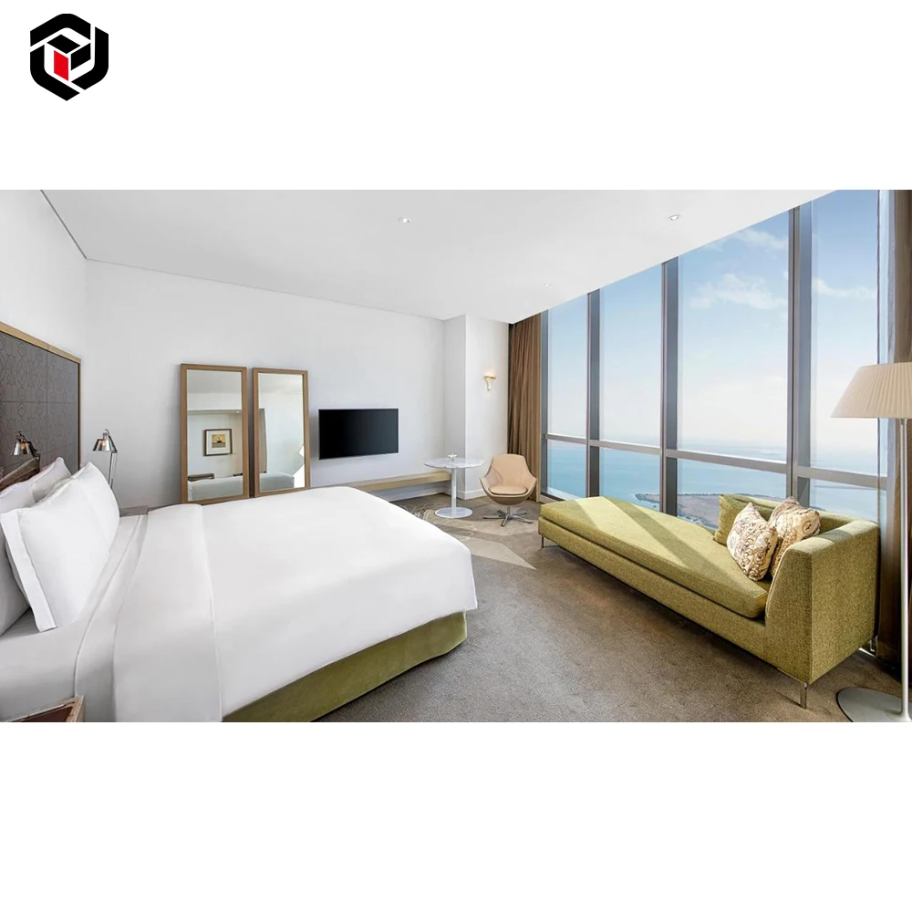 Fulilai Custom made High End 4 Star Hilton Garden Inn Hotel Furniture Bedroom Set For Middle East Dubai Project