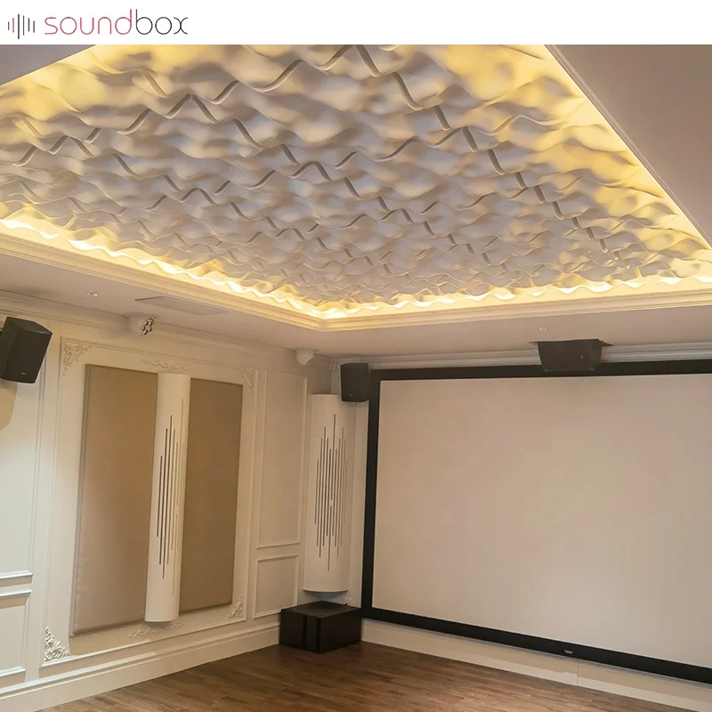 Soundbox listening room diffuser panel studio office acoustic panel wall-mounted balanced reflection panels