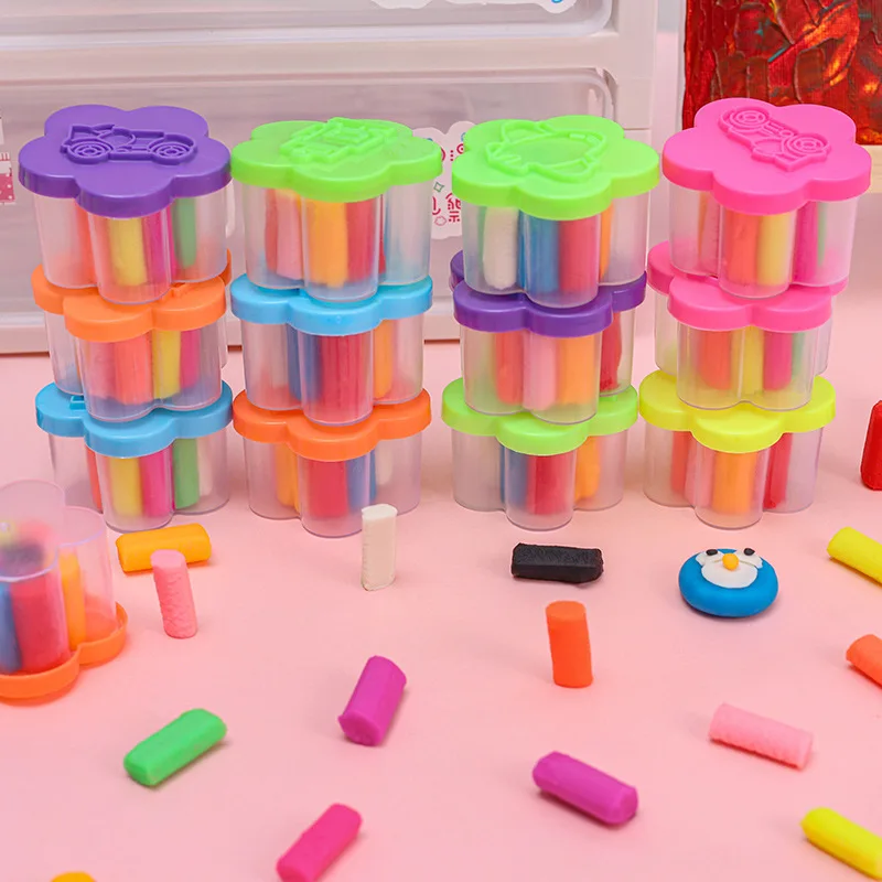 Plasticine Toys 12 Color Modeling Clay Play Dough Wholesale