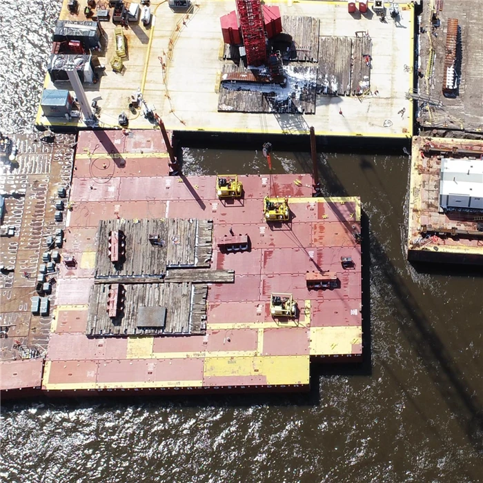 
Pontoons Type Ferry Barge Boat Platform Modular Containers Transport 