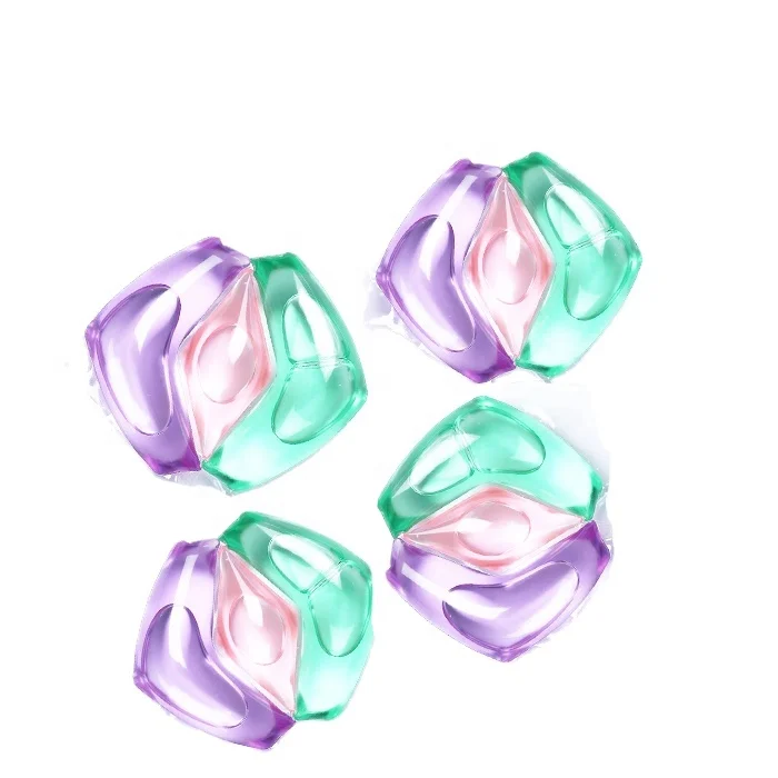 Customized Packaging Wholesale Prices Colourful Laundry Beads Capsules Washing Pods