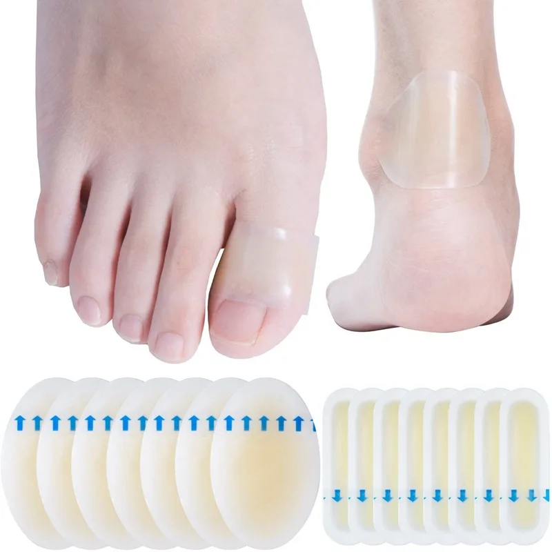 Adhesive hydrocolloid wound dressing foot and toe patch medical burn wound dressing gel dressing