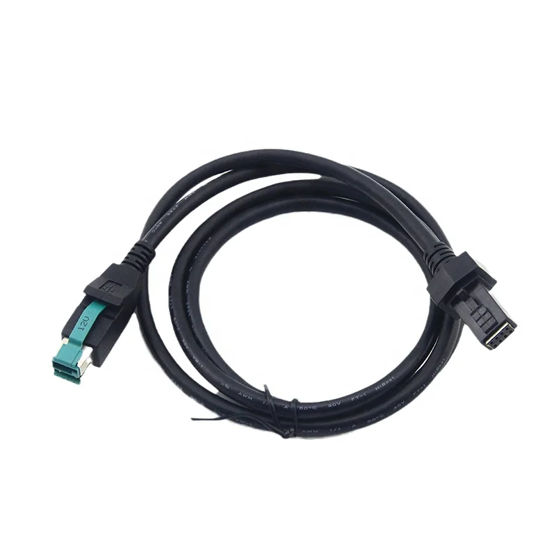 497-0445077 12V Powered usb pos принтер NCR USB кабель питания для