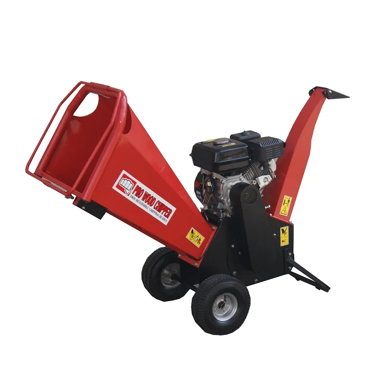 New drum style wood chipper with 6.5HP engine for sale