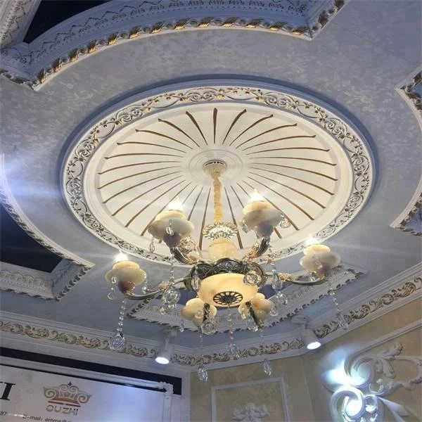 Лидер продаж украшение интерьера полиуретановый потолочный медальон для современного дизайна