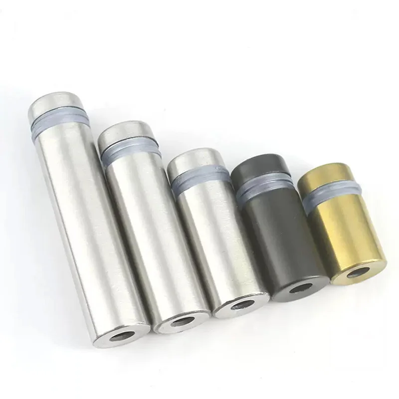 Sign Standoff Screws Stainless Steel Nail for Advertising Glass Panel and Plexiglass Picture