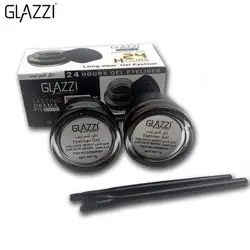 GLAZZI Korea two-color eyeliner 2 bottles durable waterproof eye shadow glue