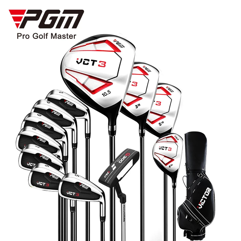 PGM MTG031 custom mens golf clubs complete set beginner full golf clubs with golf bag