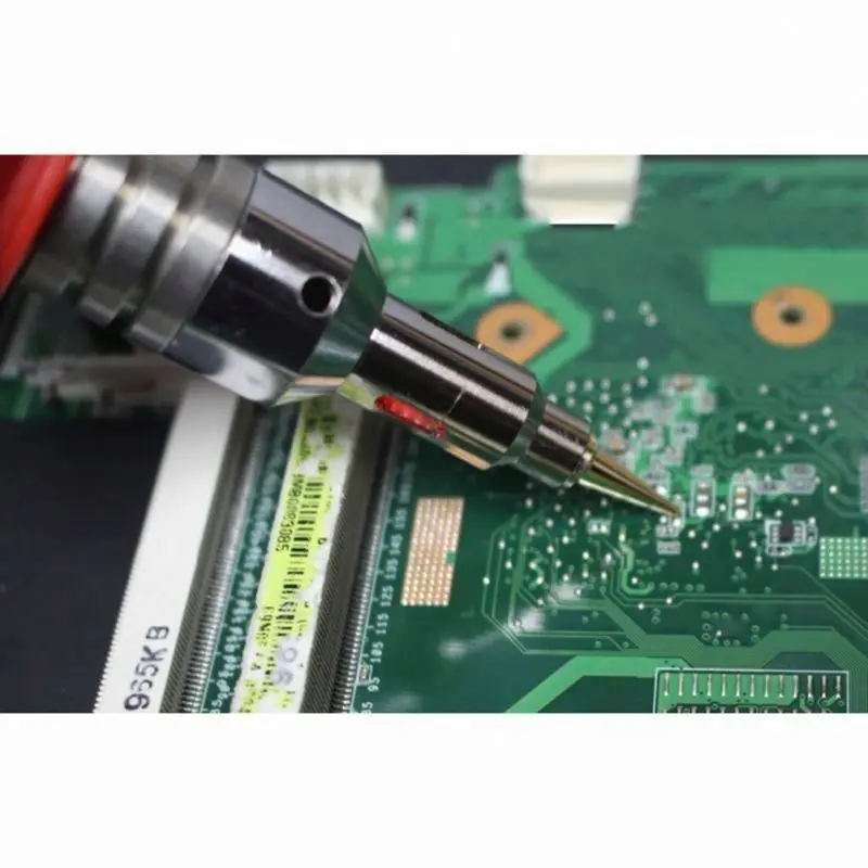 Red  HS-1115K Soldering Iron Professional 10 in 1 Soldering Iron Set Butane Gas Soldering Iron Set 26ml Welding Equipment