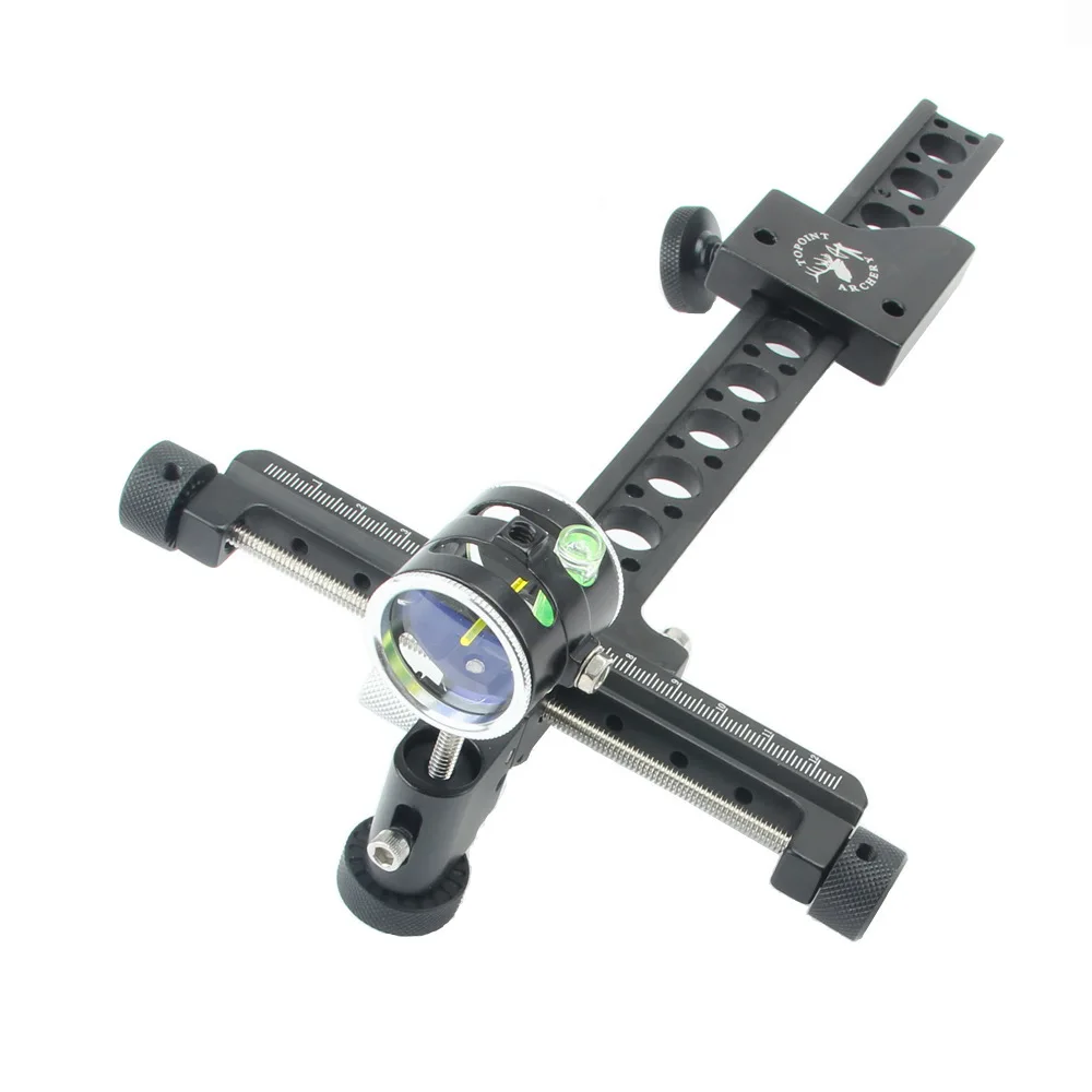 New Arrival Compound Bow Sight Single Core Other Shooting Products Archery Sight with Lens 4X