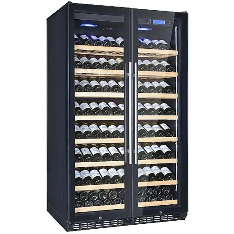 Noise Reduction 635l Mini Wine Cellar Modern Wine Bar Cabinet Refrigerator Wine Rack