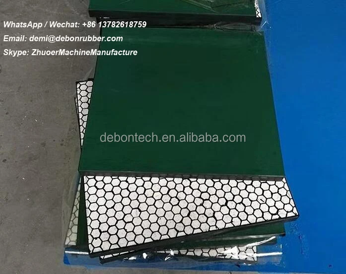Alumina Ceramic Lining Plate Rubber Ceramic Wear Liner Sheets .jpg