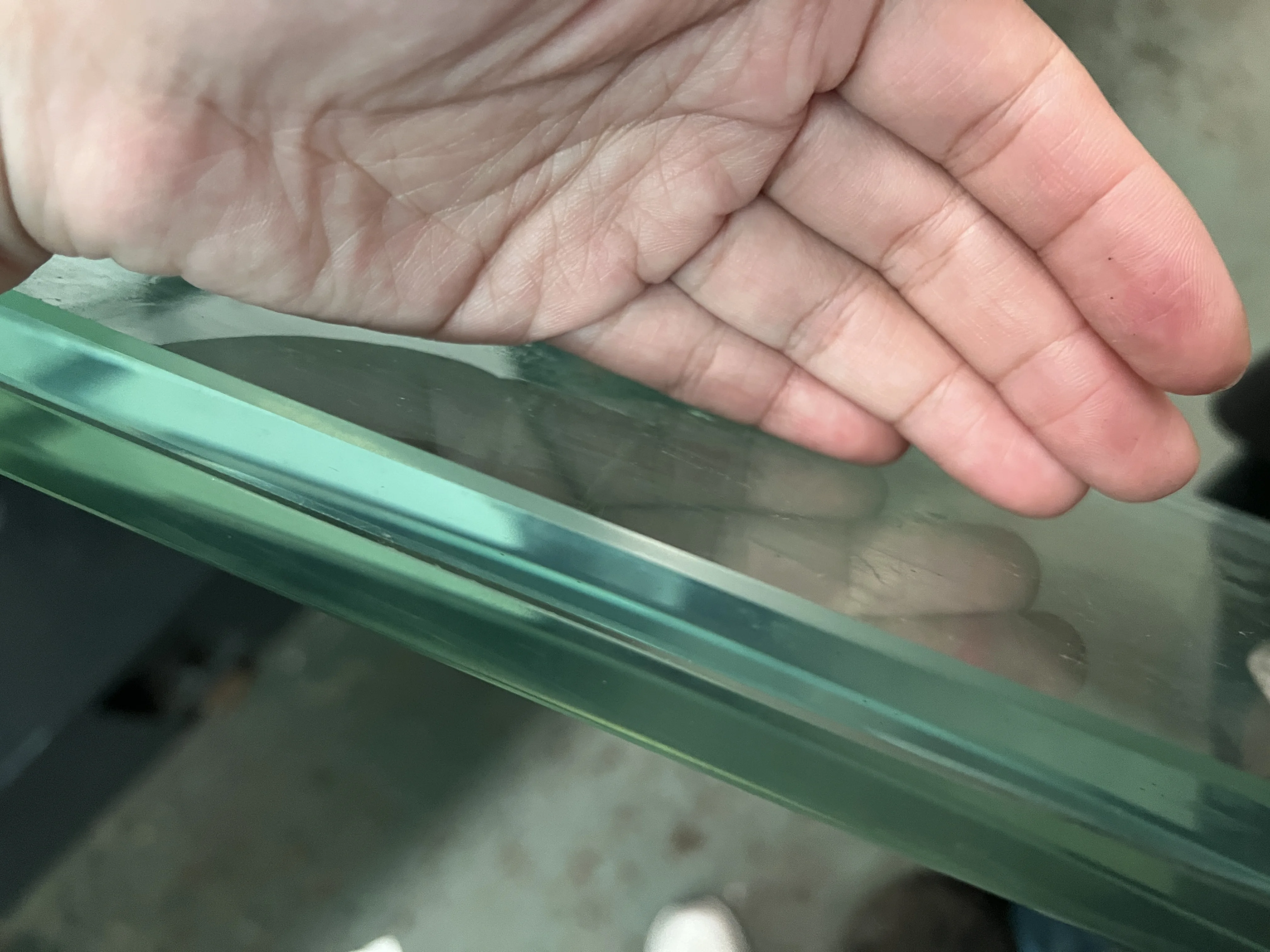 Premium 11 Motors Straight Line Glass Polishing Machine for Precision Finishing