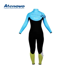 Atenovo Wetsuit Yamamoto 39 OEM Super Stretch Yamamoto Neoprene Diving Wet Suit Surfing Mens Chest Zip Wetsuit