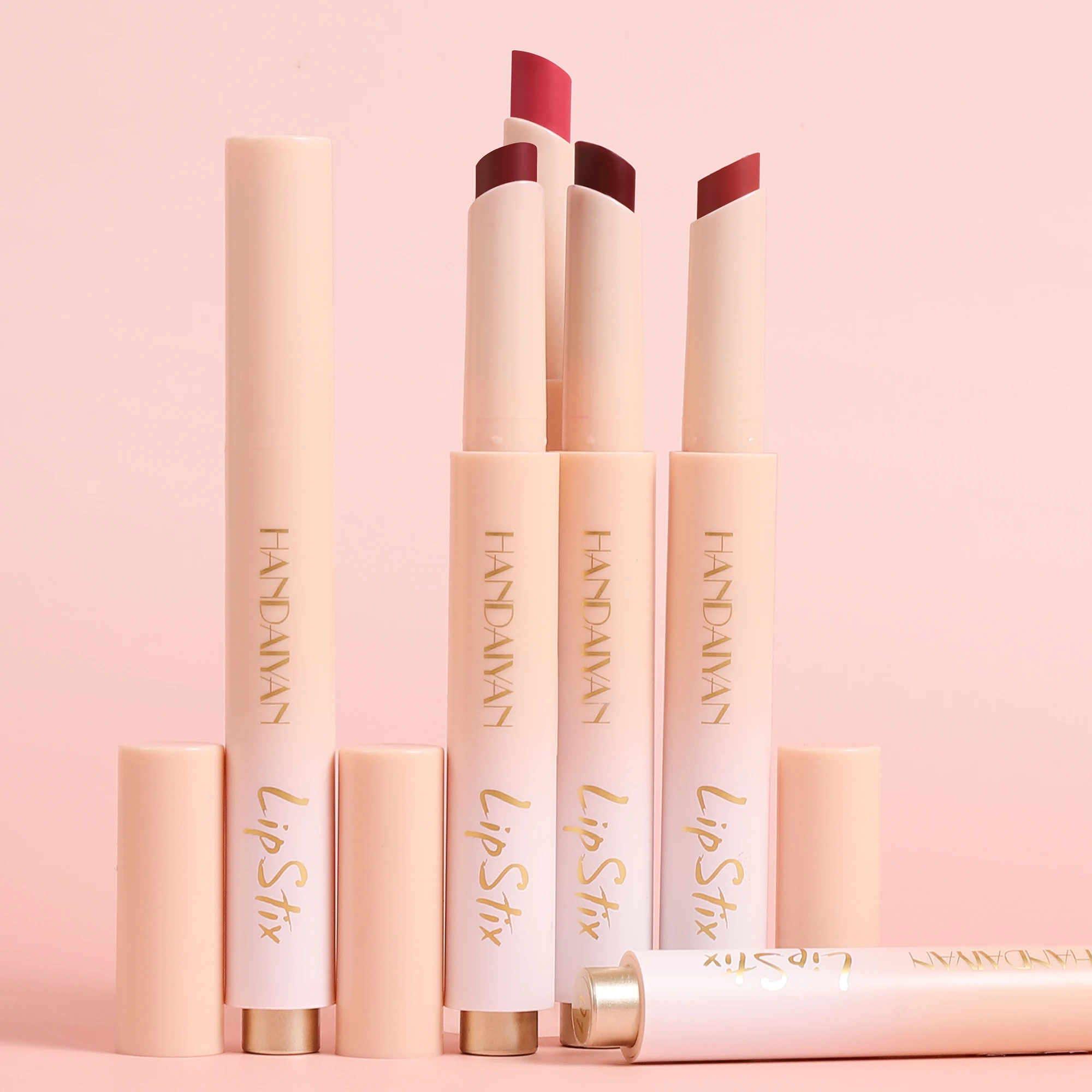 HANDAIYAN Pressed Lipstick 12 Hours Long Lasting Tinted Lipstick Instantly Softens Dry Lips Best Selling Products In Africa