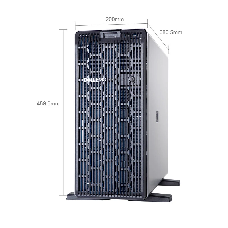 dell poweredge t550 server intel xeon 4310 cpu 16g 1t hdd 800w powersupply power edge t550 server pc