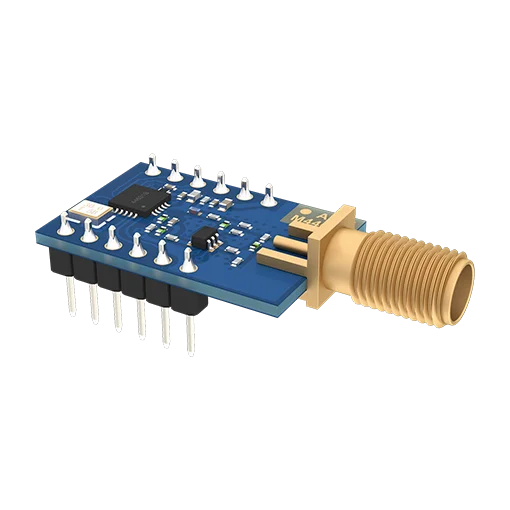 AS10-M4463D 2km receiver wireless lcd spi si4463 rf transmitter and receiver module