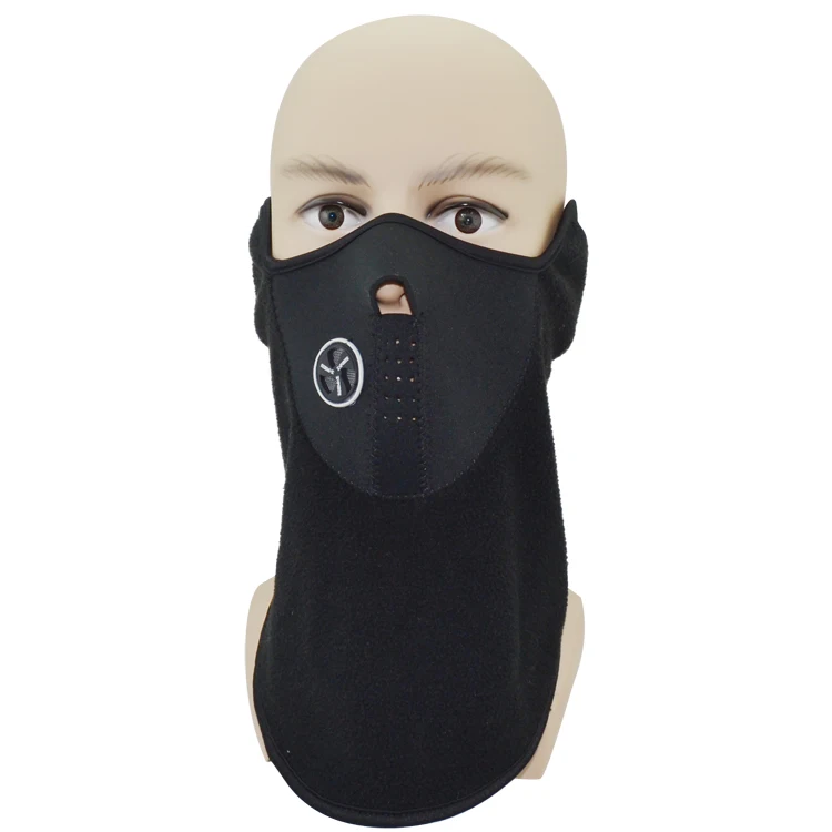 Winter riding face mask neoprene neck warm face