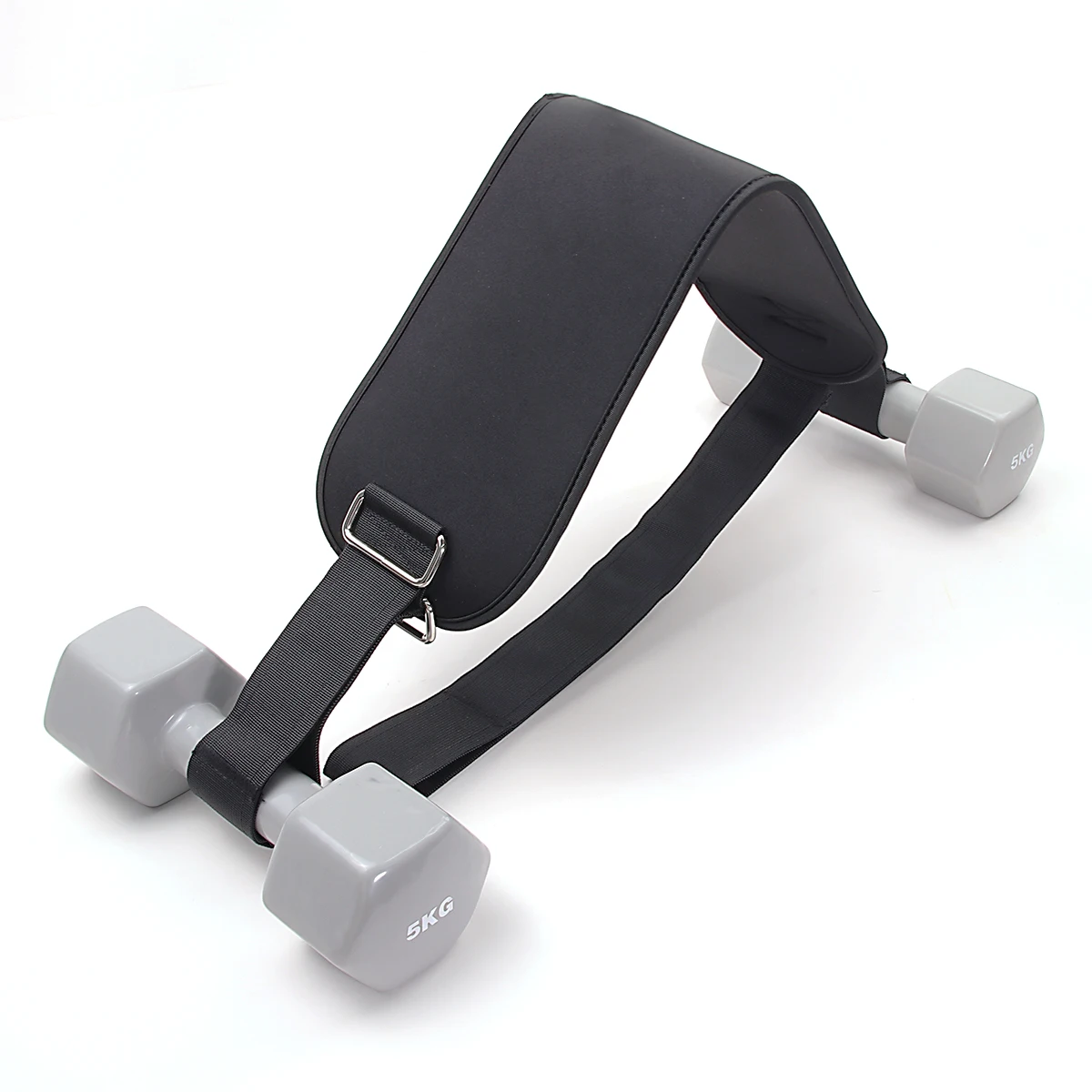 KUER 2024  Sport Fitness Gym Hip Thrust Belt for Weights Dumbbell Kettlebell Hip Thrust Pad Butt Training Band for Squats
