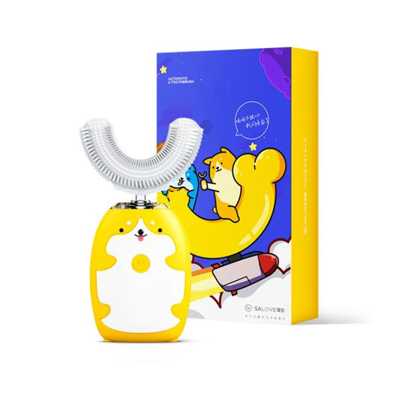 Kids Automatic Gum Massage Teeth Clean electric kids teeth brush u shape