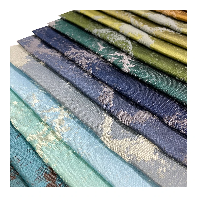 Factory Wholesale Roll Meter No MOQ Cotton Woven Sofa Setr Materials Fabric for Upholstery and Home Textile