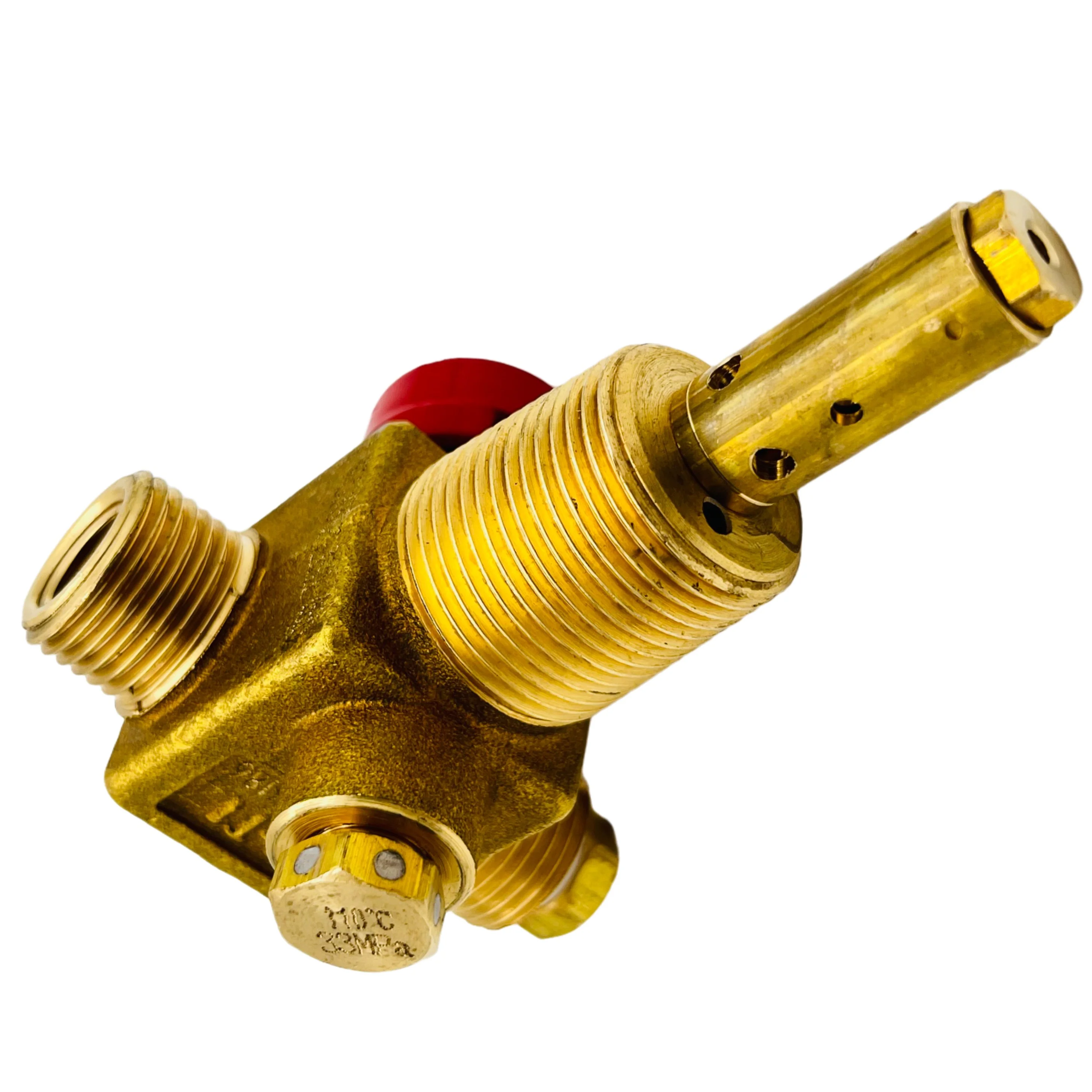 QF-T1Z Natural Gas Cylinder Valve with Limiting Device Brass Control Check Valve for vehicle one hole in factory price