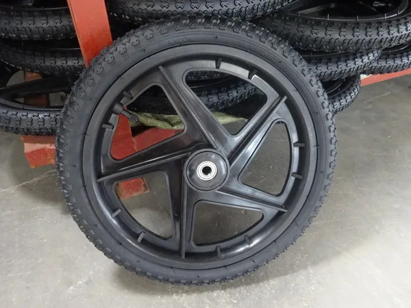 Bicycle trailer Cargo trailer Hand cart with coupling High drawbar for bicycle transport trailer Transport Carrier