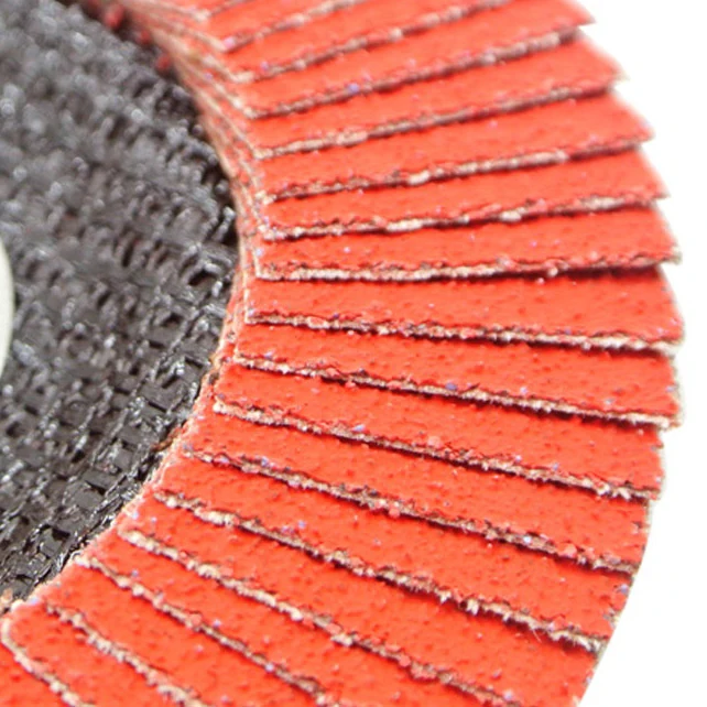 SATC High Quality Abrasive Cutting Wheel Flexible Flap Disc for Stainless Steel Alloy Grit 120 Polishing Ceramic Bronze 5 Inch