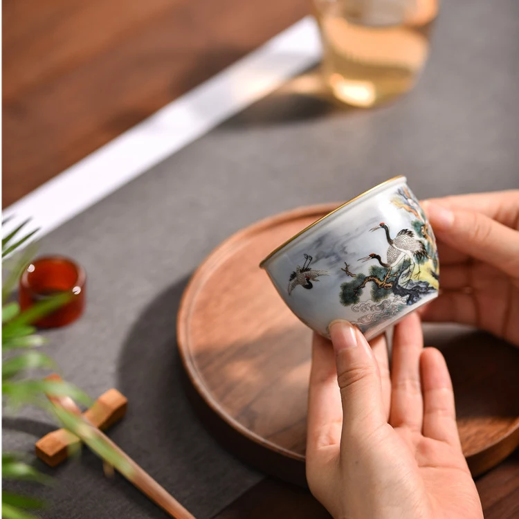 2021 Top selling Wholesale produced in Jingdezhen  elegant and tasteful exquisite teapot and tea cup gifts