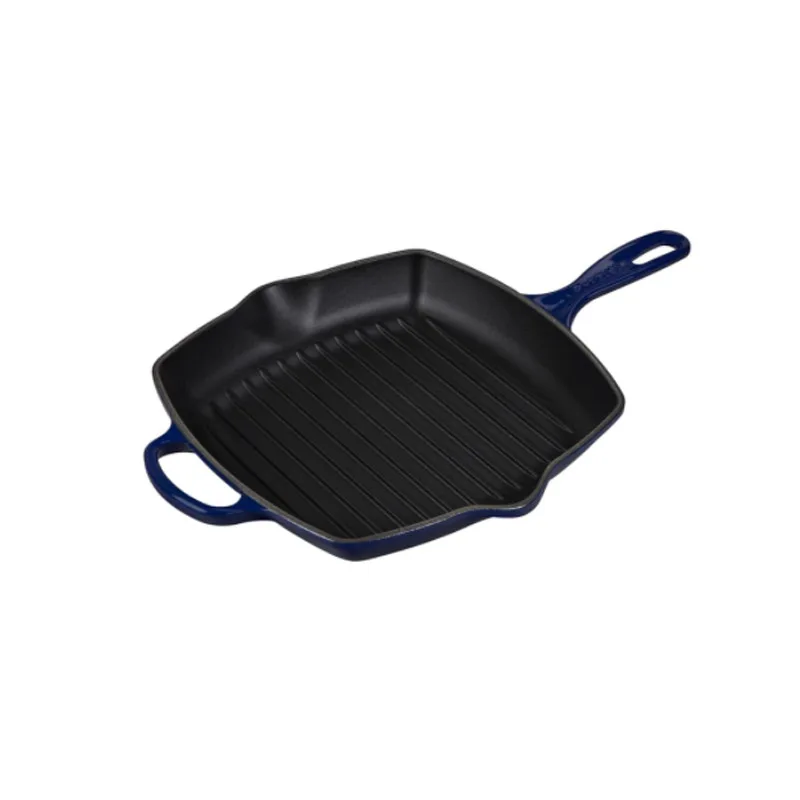 Cast Iron Enamel Square Frying Pan Skillet For Household and Restaurant Stove Baking Dish Pan