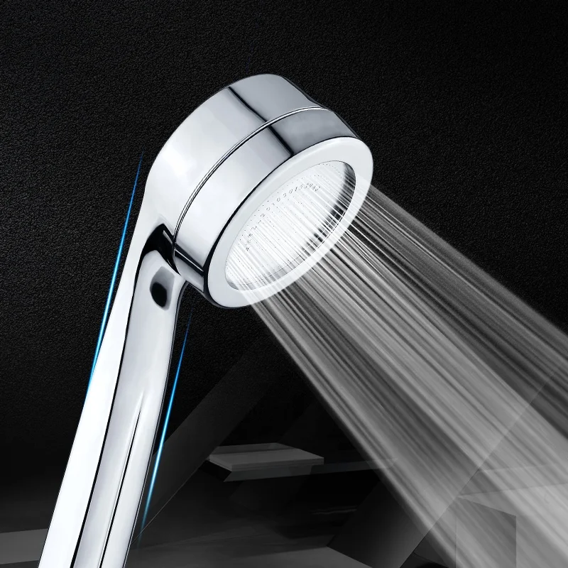 
 Портативная душевая лейка высокого давления с вращением на 360 градусов и 3 режимами работы  