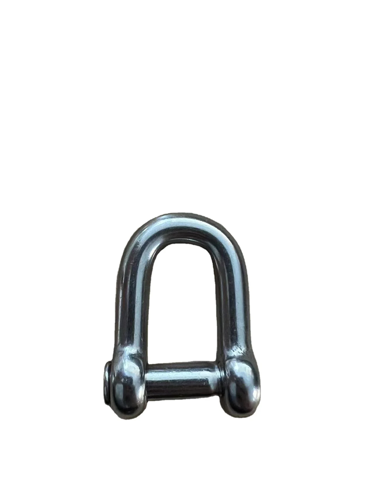 Stainless steel bow shackle useful to ship shackle paracord shackle
