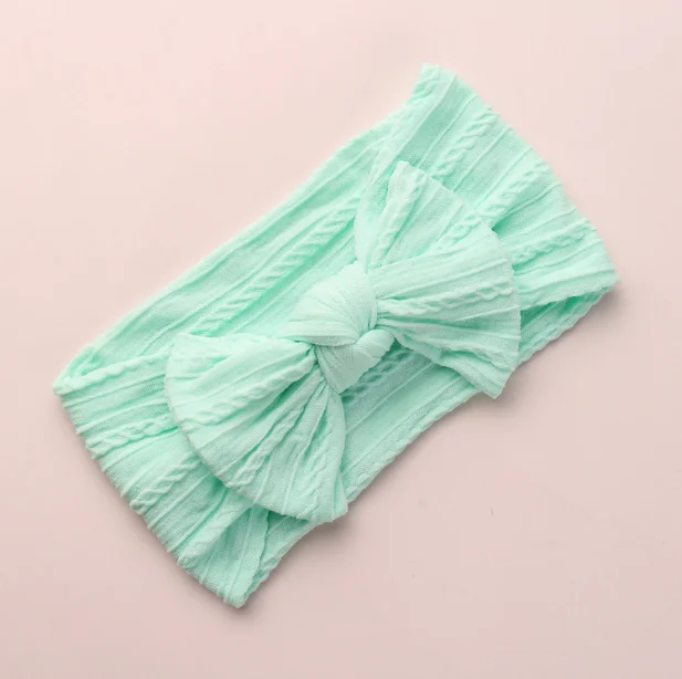 KYO Baby Boys and Girls Sports Super Soft Wide Bow Headband Kids High Elastic Headband